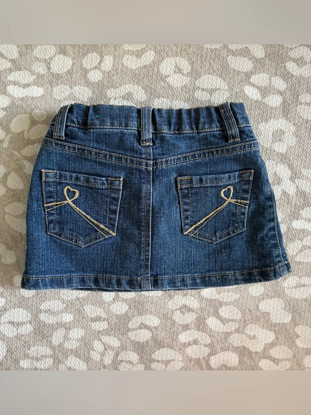 The children’s place 4T sparkle denim skort